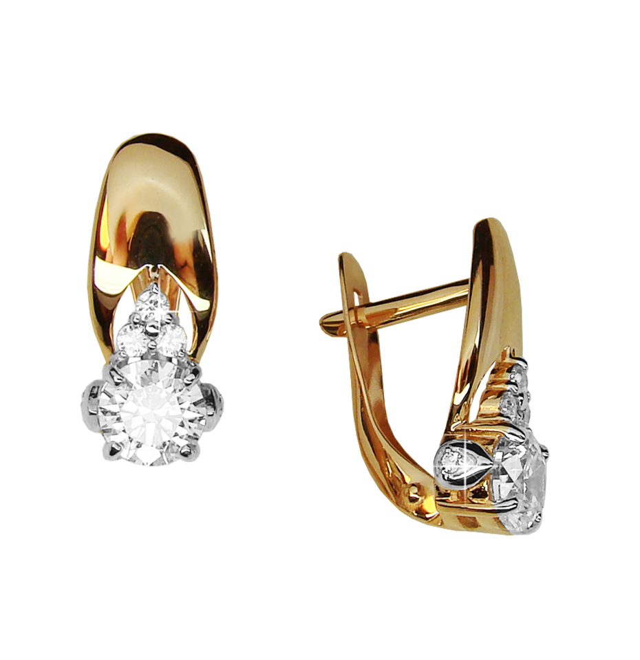Серьги из золота