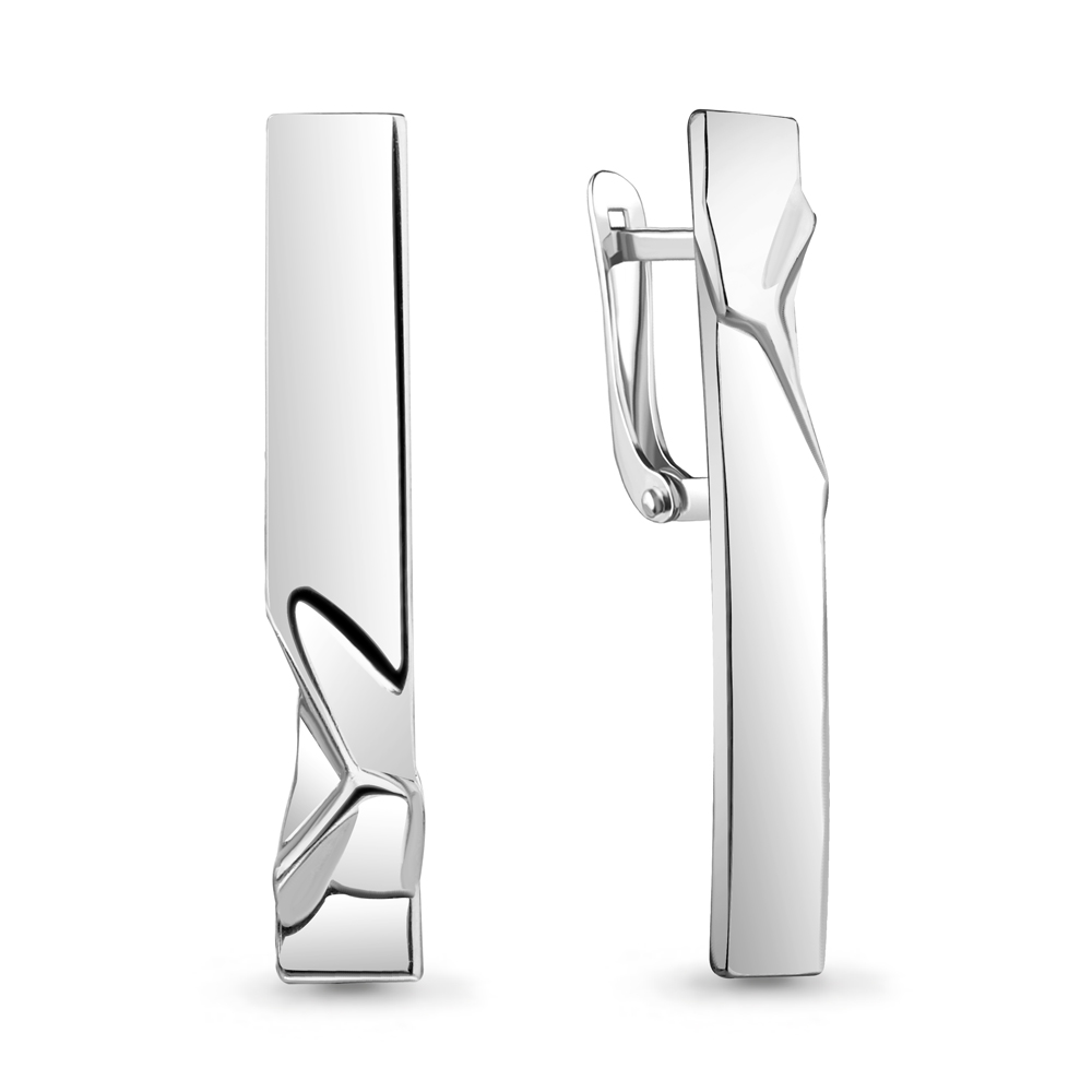 Серьги из золоченого серебра