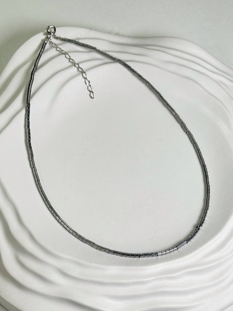 Бусы из серебра