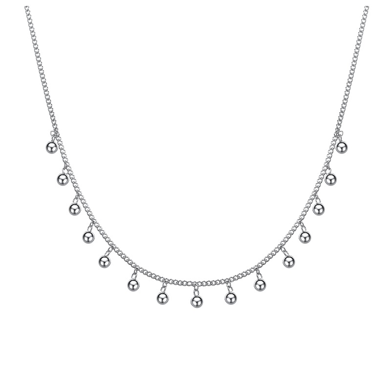 Колье из серебра