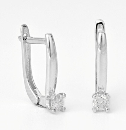 Серьги из серебра