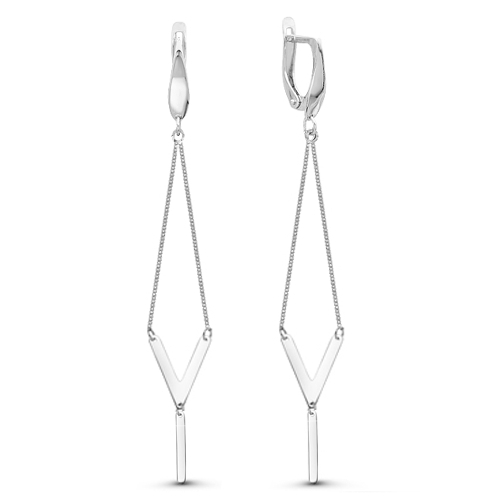 Серьги из серебра