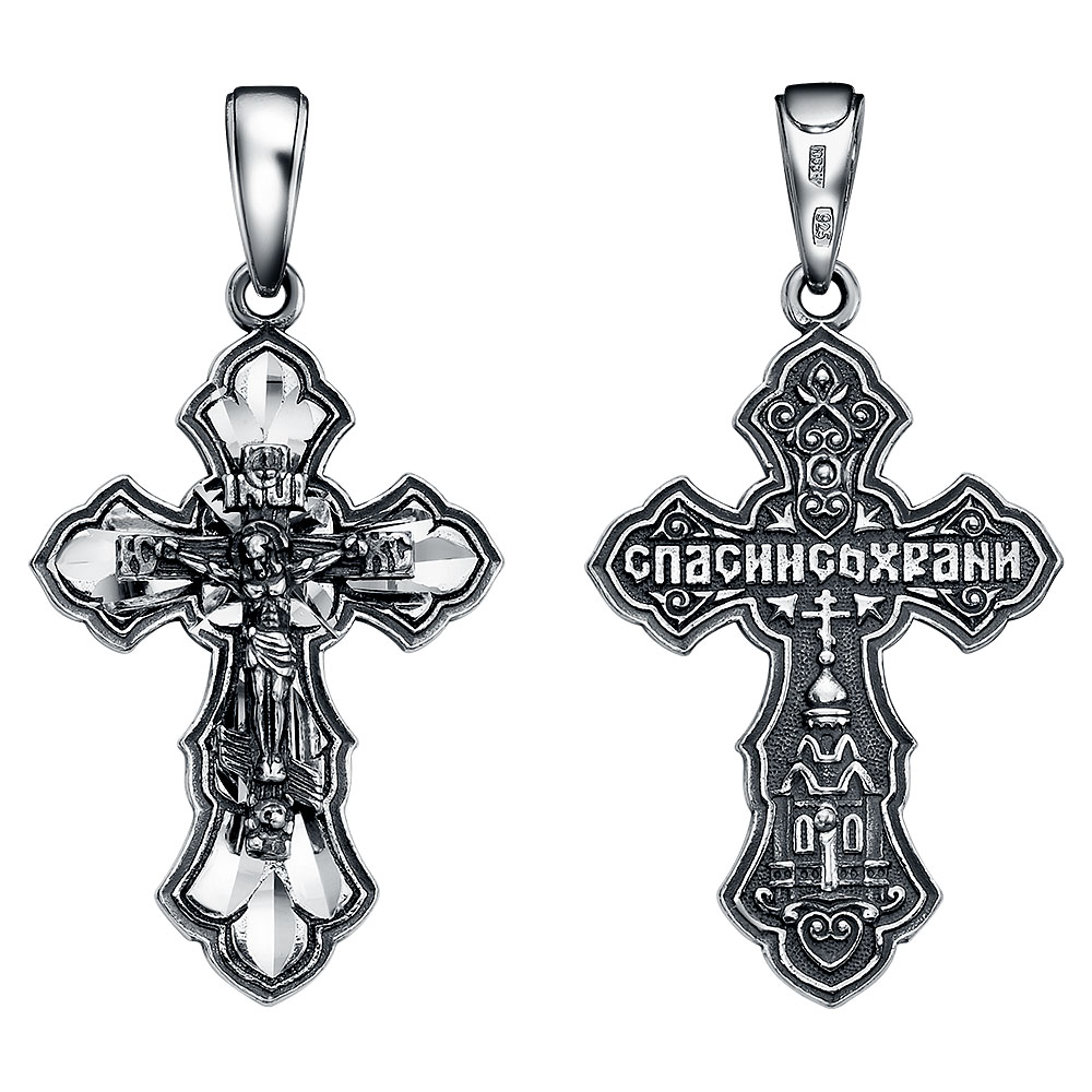 Крест из серебра
