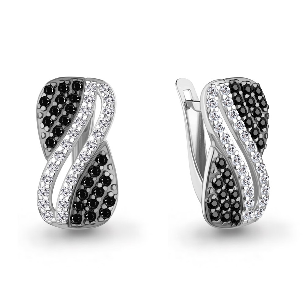 Серьги из серебра