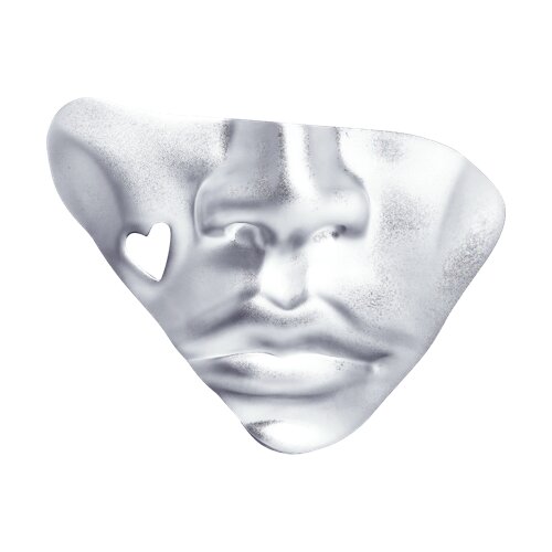 брошь из серебра