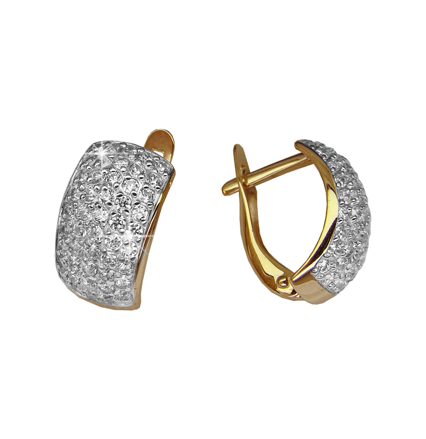 Серьги из золота