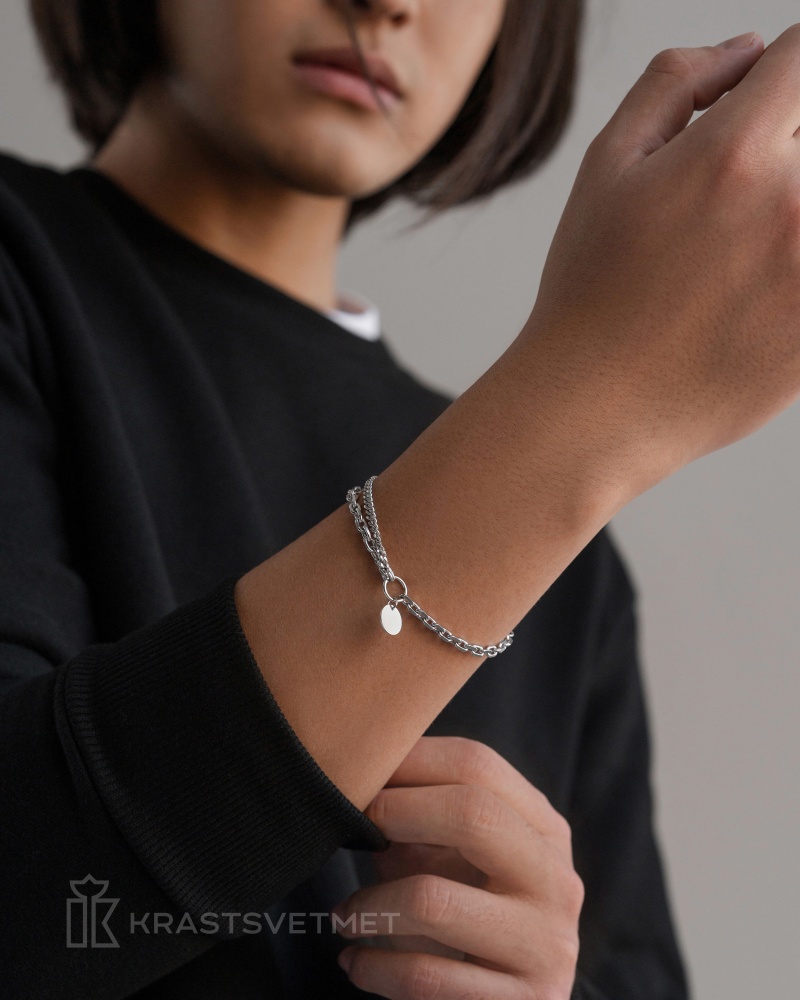 Браслет из серебра