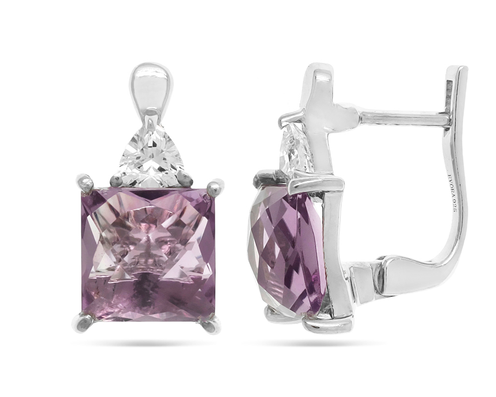 Серьги из серебра