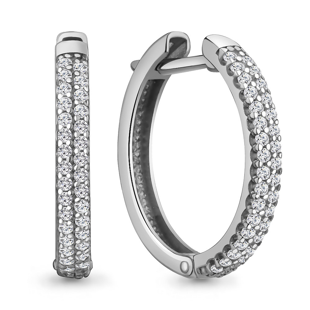 Серьги из серебра