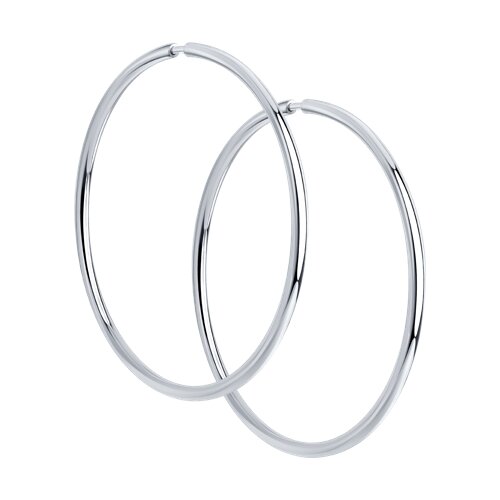 серьги из серебра