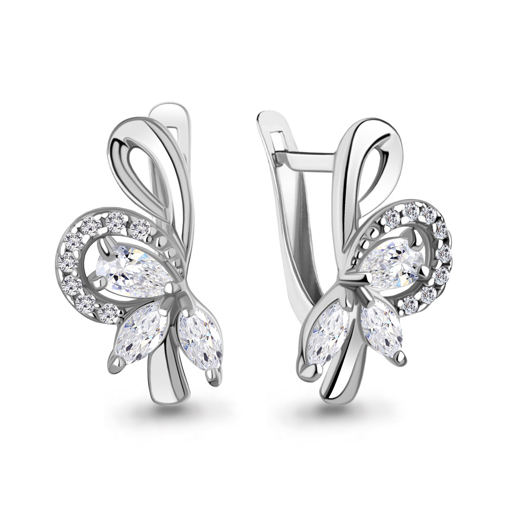 Серьги из серебра